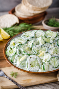 Salate iaurt castraveti marar