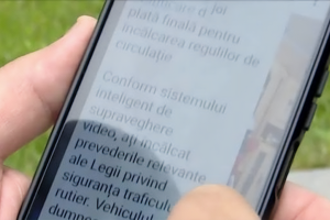 SMS-uri false despre amenzi