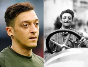 Mesut Özil și Enzo Ferrari