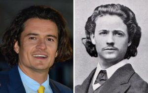 Orlando Bloom și Nicolae Grigorescu