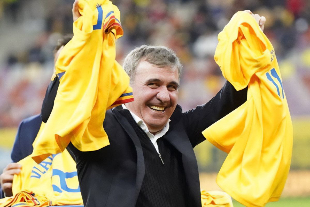 Gheorghe Hagi înaintea debutului oficial al României în Liga Națiunilor