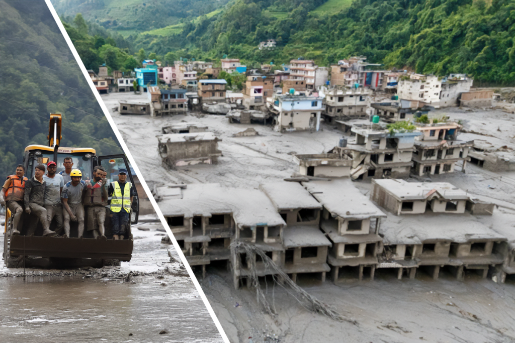 Inundațiile din Nepal și operațiunile de salvare după prăbușirea ghețarului